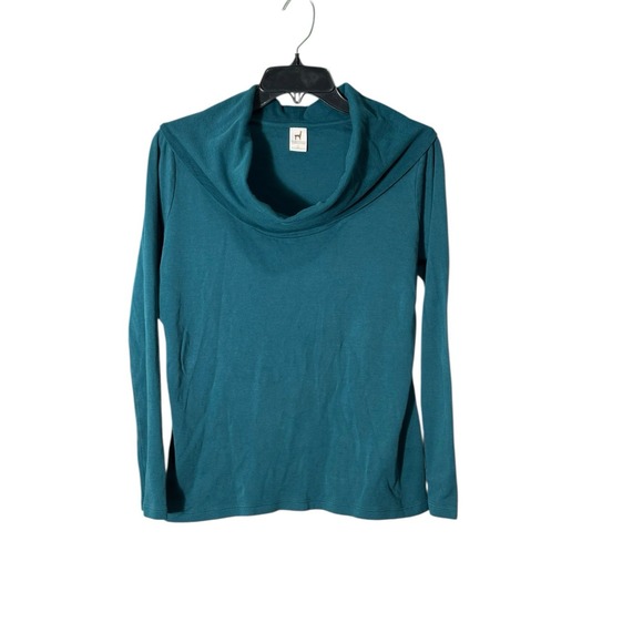 Peruvian Connection 100% Pima Cotton Large Shirt Skirt Set Women's Blue #R13-5 - Picture 13 of 15